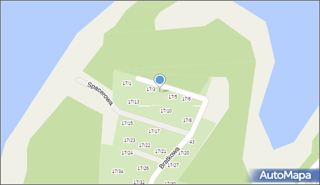 Prądocin, Prądocin, 17/4, mapa Prądocin