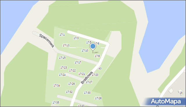 Prądocin, Prądocin, 17/9, mapa Prądocin