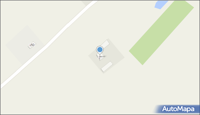 Prądocin, Prądocin, 17, mapa Prądocin