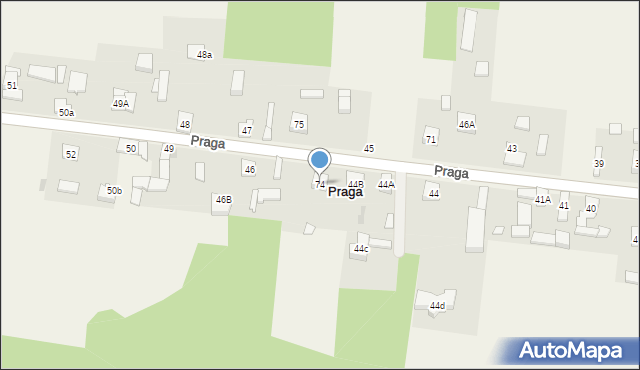 Praga, Praga, 74, mapa Praga