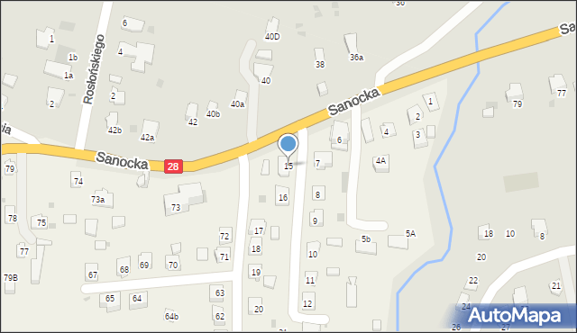 Prałkowce, Prałkowce, 15, mapa Prałkowce