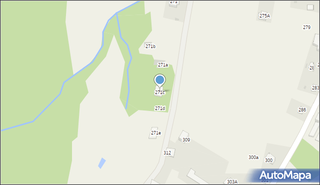 Prałkowce, Prałkowce, 271c, mapa Prałkowce