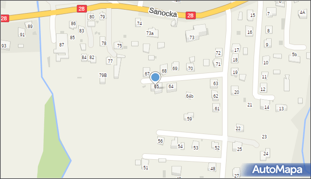 Prałkowce, Prałkowce, 66, mapa Prałkowce