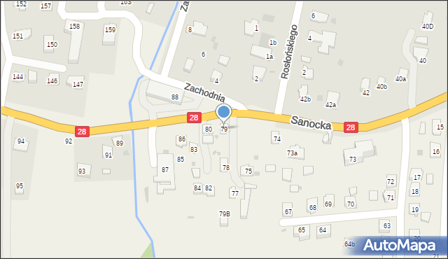 Prałkowce, Prałkowce, 79, mapa Prałkowce