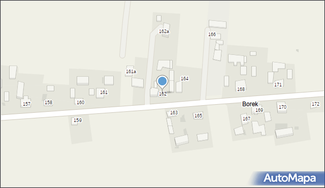 Prandocin, Prandocin, 162, mapa Prandocin