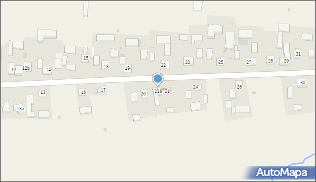 Prandocin, Prandocin, 21a, mapa Prandocin