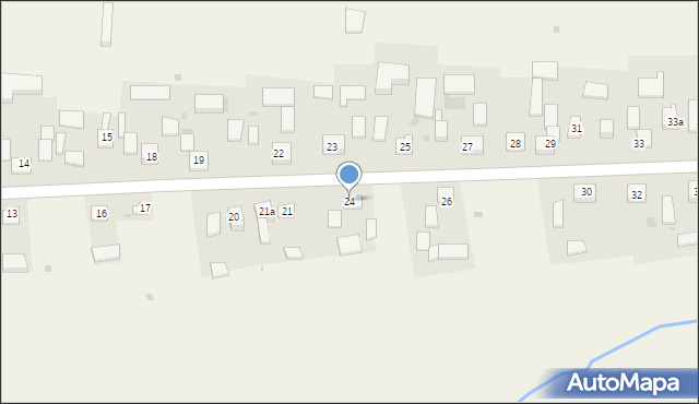 Prandocin, Prandocin, 24, mapa Prandocin