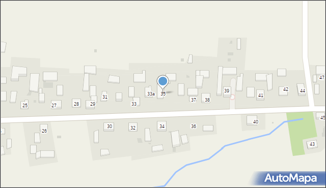 Prandocin, Prandocin, 35, mapa Prandocin