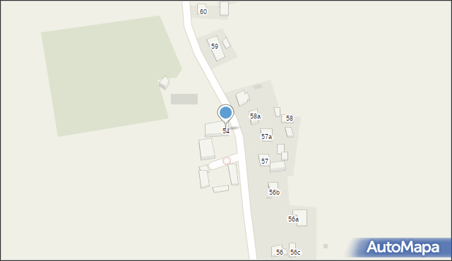 Prandocin, Prandocin, 54, mapa Prandocin