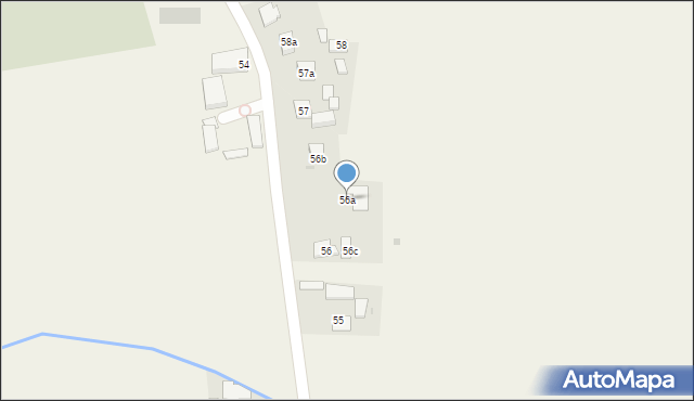 Prandocin, Prandocin, 56a, mapa Prandocin