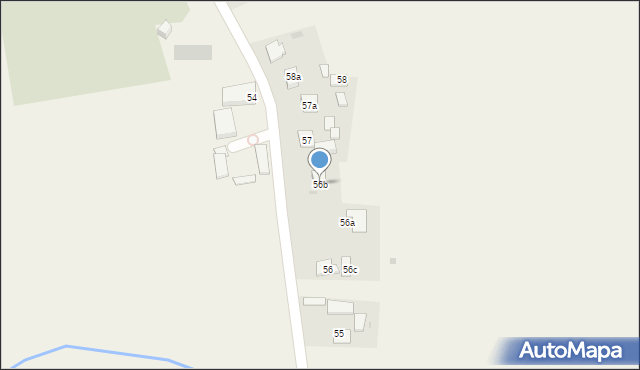 Prandocin, Prandocin, 56b, mapa Prandocin