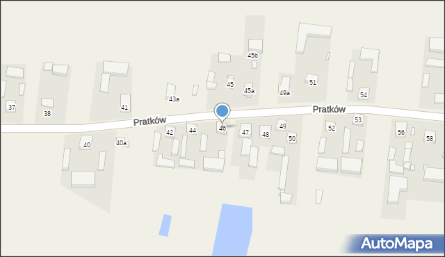 Pratków, Pratków, 46, mapa Pratków