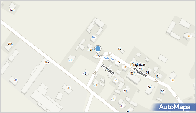 Prątnica, Prątnica, 42a, mapa Prątnica