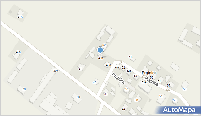 Prątnica, Prątnica, 42b, mapa Prątnica