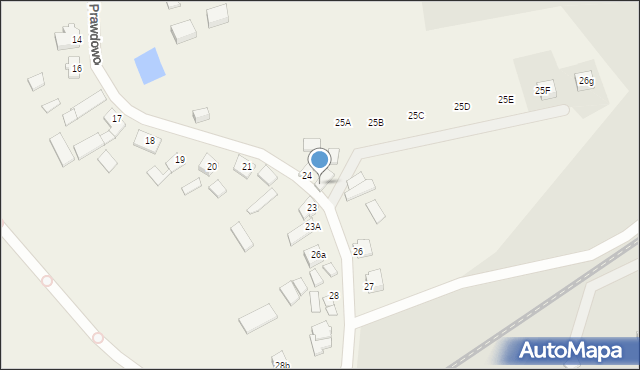 Prawdowo, Prawdowo, 25, mapa Prawdowo
