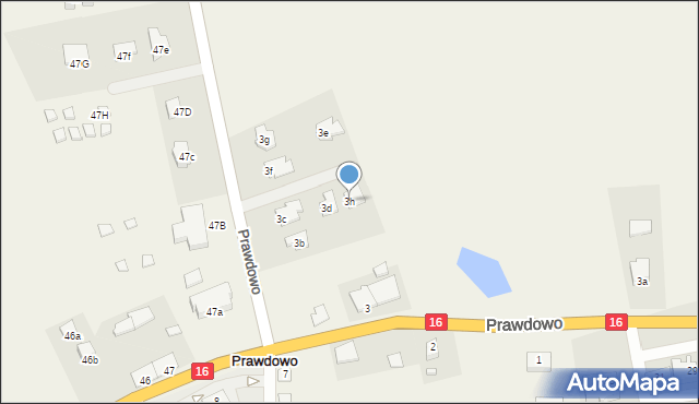 Prawdowo, Prawdowo, 3h, mapa Prawdowo