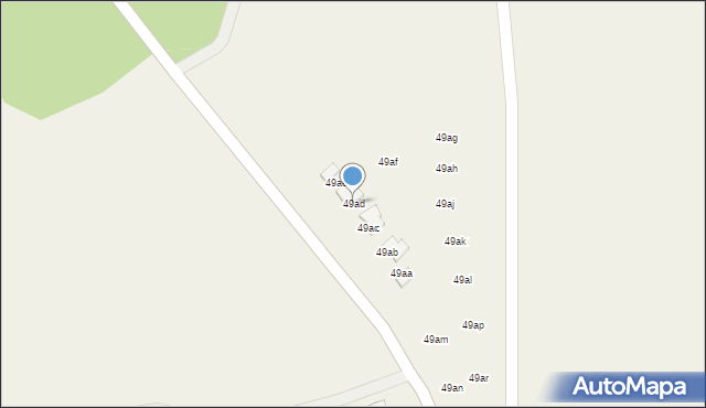 Prawdowo, Prawdowo, 49ad, mapa Prawdowo