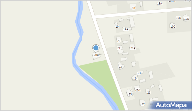 Prawiedniki, Prawiedniki, 20A, mapa Prawiedniki