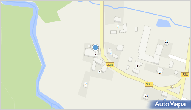 Prawików, Prawików, 5, mapa Prawików