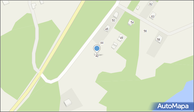 Prażmowo, Prażmowo, 42, mapa Prażmowo