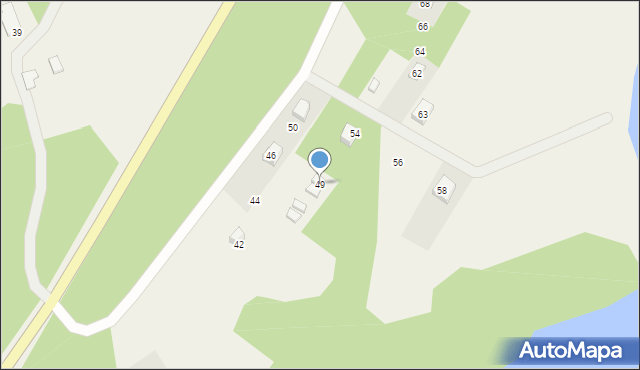 Prażmowo, Prażmowo, 49, mapa Prażmowo