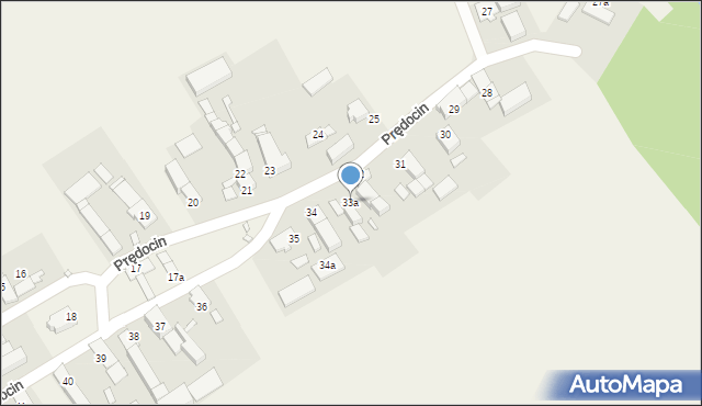 Prędocin, Prędocin, 33a, mapa Prędocin