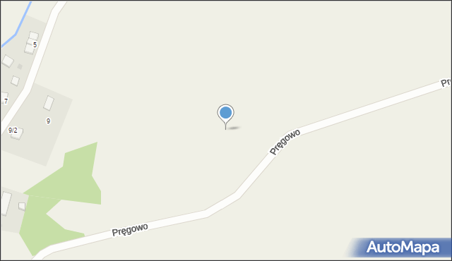 Pręgowo, Pręgowo, 11a, mapa Pręgowo