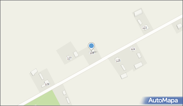 Prehoryłe, Prehoryłe, 126, mapa Prehoryłe