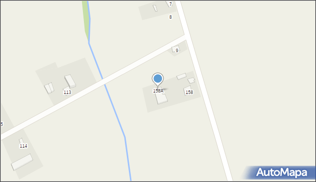 Prehoryłe, Prehoryłe, 158A, mapa Prehoryłe
