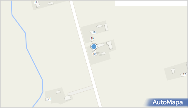Prehoryłe, Prehoryłe, 20, mapa Prehoryłe