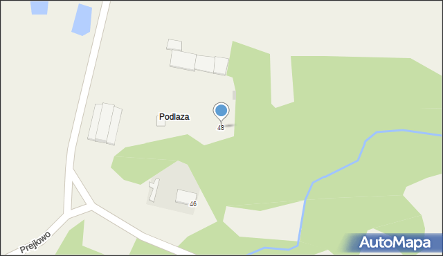 Prejłowo, Prejłowo, 48, mapa Prejłowo