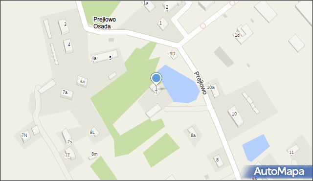 Prejłowo, Prejłowo, 7, mapa Prejłowo