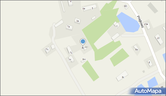 Prejłowo, Prejłowo, 8L, mapa Prejłowo