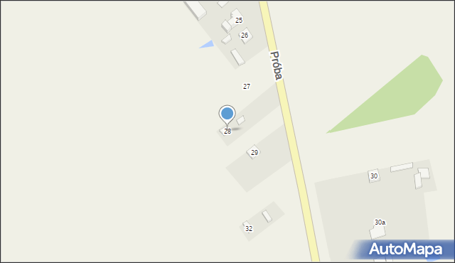 Próba, Próba, 28, mapa Próba