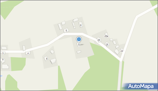 Probark Mały, Probark Mały, 7, mapa Probark Mały