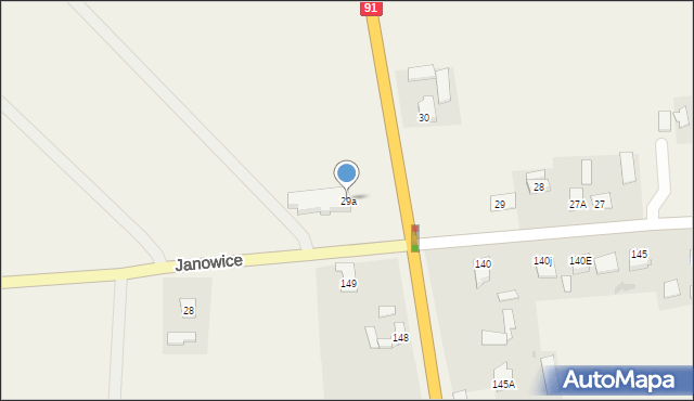 Probostwo Górne, Probostwo Górne, 29a, mapa Probostwo Górne