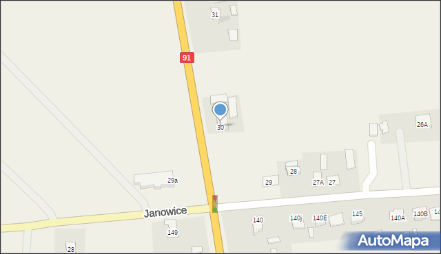 Probostwo Górne, Probostwo Górne, 30, mapa Probostwo Górne