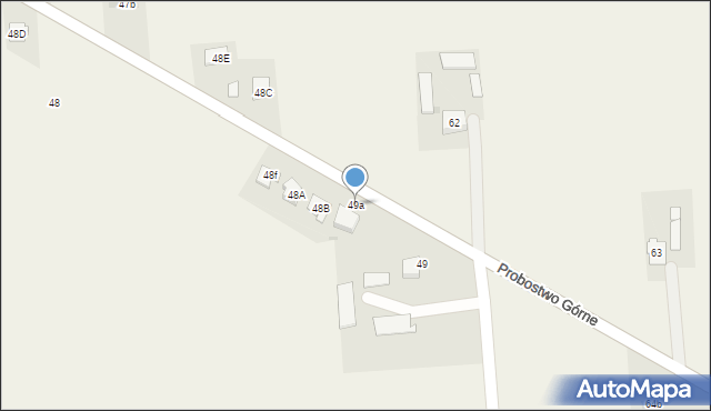 Probostwo Górne, Probostwo Górne, 49a, mapa Probostwo Górne