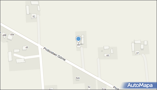 Probostwo Górne, Probostwo Górne, 63, mapa Probostwo Górne