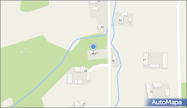 Proboszczów, Proboszczów, 88A, mapa Proboszczów