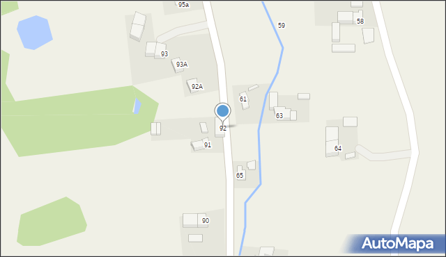 Proboszczów, Proboszczów, 92, mapa Proboszczów