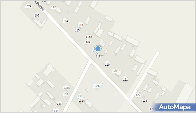 Próchenki, Próchenki, 118, mapa Próchenki