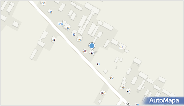 Próchenki, Próchenki, 42, mapa Próchenki