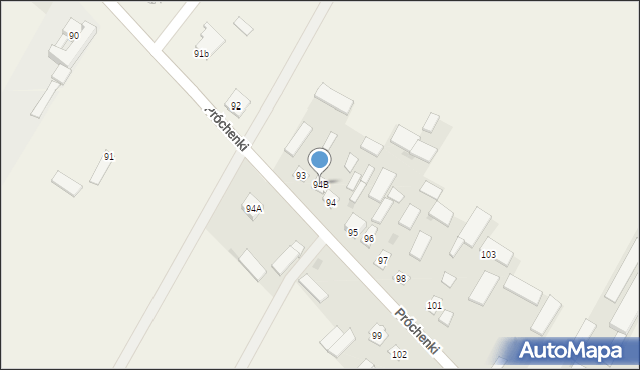 Próchenki, Próchenki, 94B, mapa Próchenki