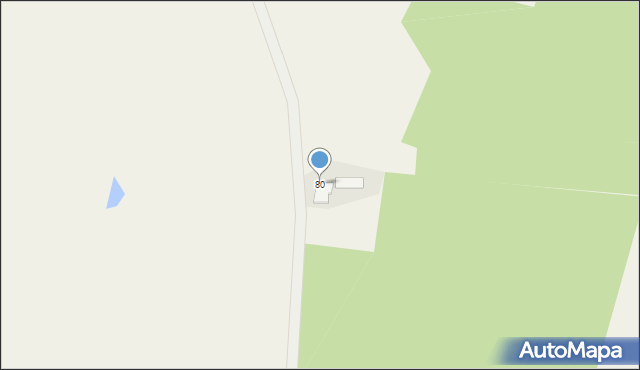 Procyń, Procyń, 80, mapa Procyń