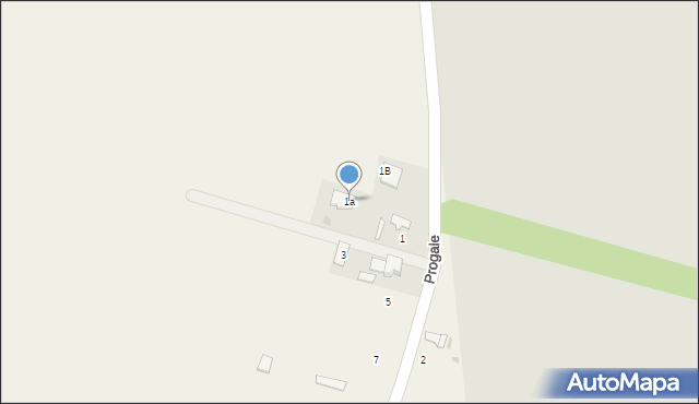 Progale, Progale, 1a, mapa Progale