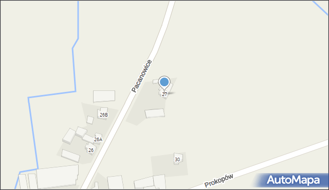 Prokopów, Prokopów, 27, mapa Prokopów