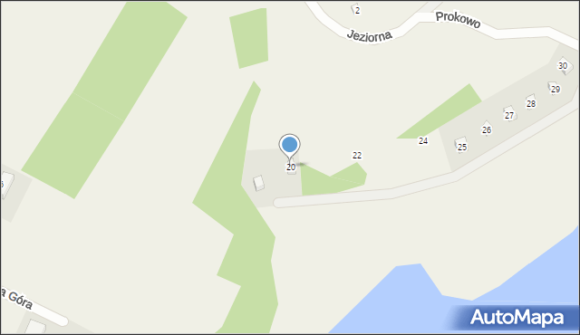 Prokowo, Prokowo, 20, mapa Prokowo