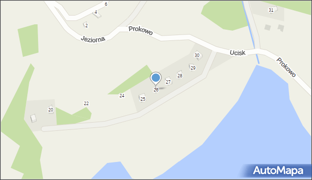 Prokowo, Prokowo, 26, mapa Prokowo