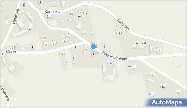 Prokowo, Przy Hydroforni, 4, mapa Prokowo